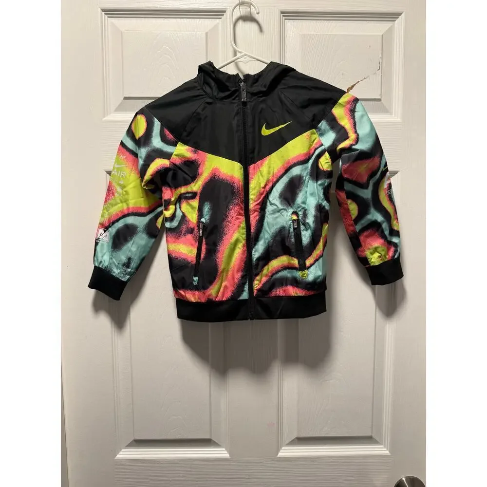 Nike Max Volume Windrunner Woven Lined Jacket Weatherman Kids Small (4/5)
